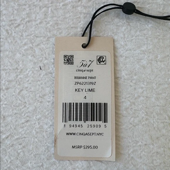 NWT Cinq a Sept Brianne Pant - Picture 4 of 6